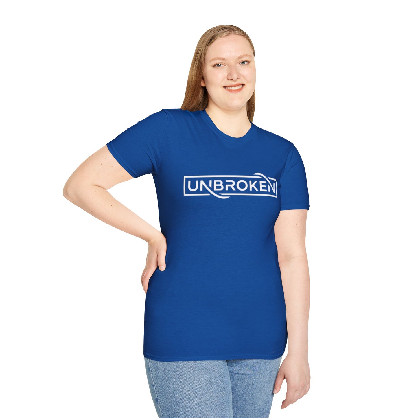 Unbroken Graphic T-Shirt — 'UNBROKEN' Inspirational Tee | CartOrial