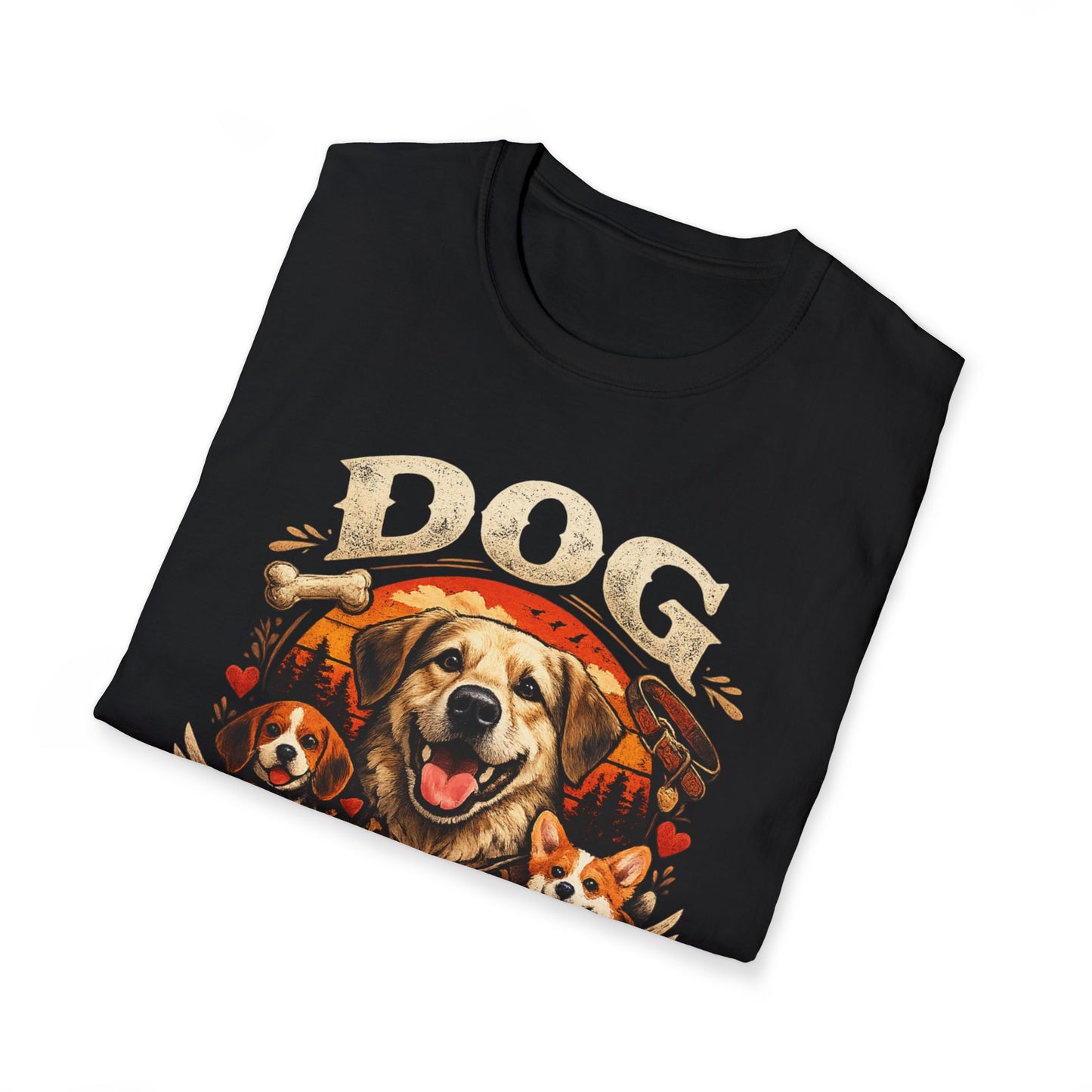 Dog Lover T-Shirt — Live Love Bark Graphic Tee | CartOrial