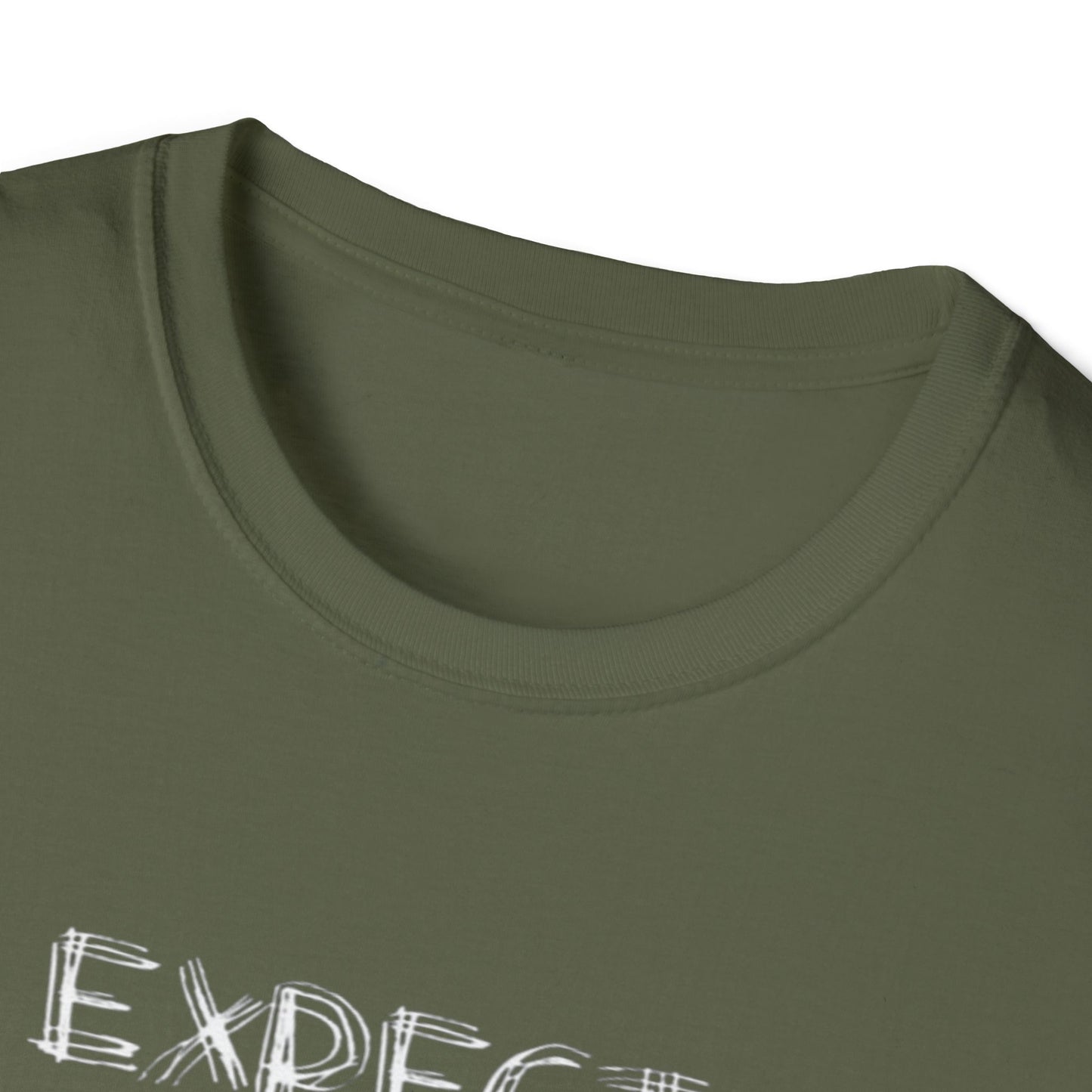 T-Shirt — “Expect The Unexpected” Graphic Tee | Bold Grunge Motivational Shirt | CartOrial
