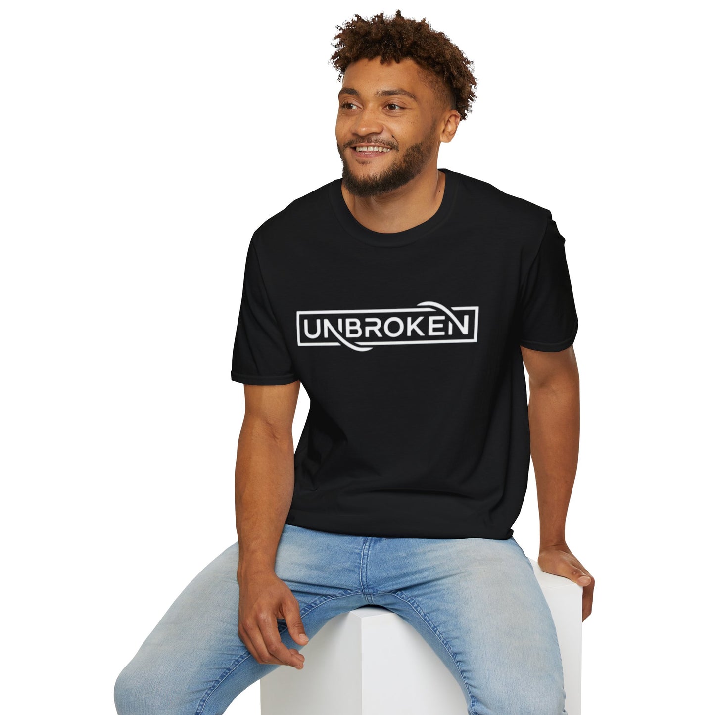 Unbroken Graphic T-Shirt — 'UNBROKEN' Inspirational Tee | CartOrial