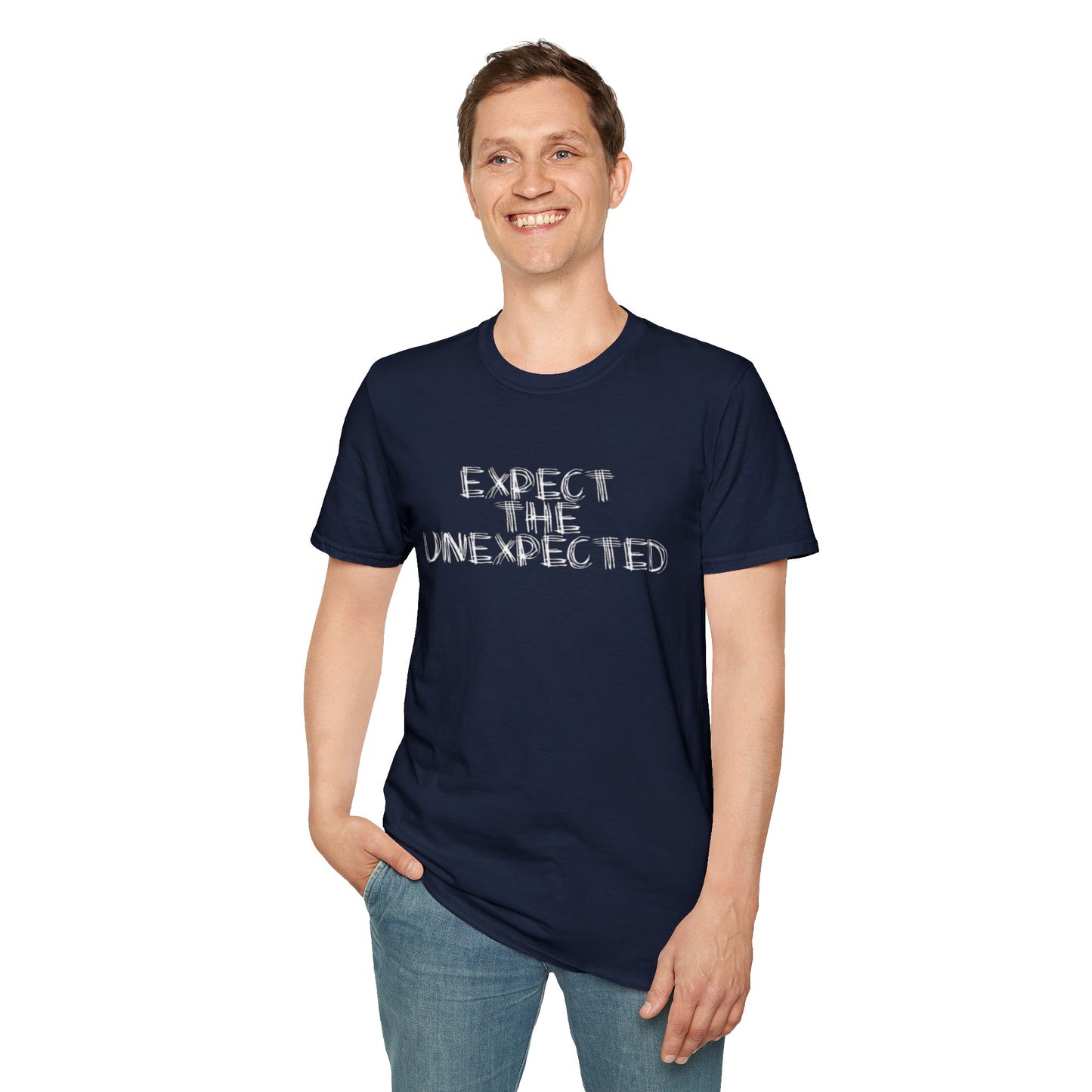 T-Shirt — “Expect The Unexpected” Graphic Tee | Bold Grunge Motivational Shirt | CartOrial