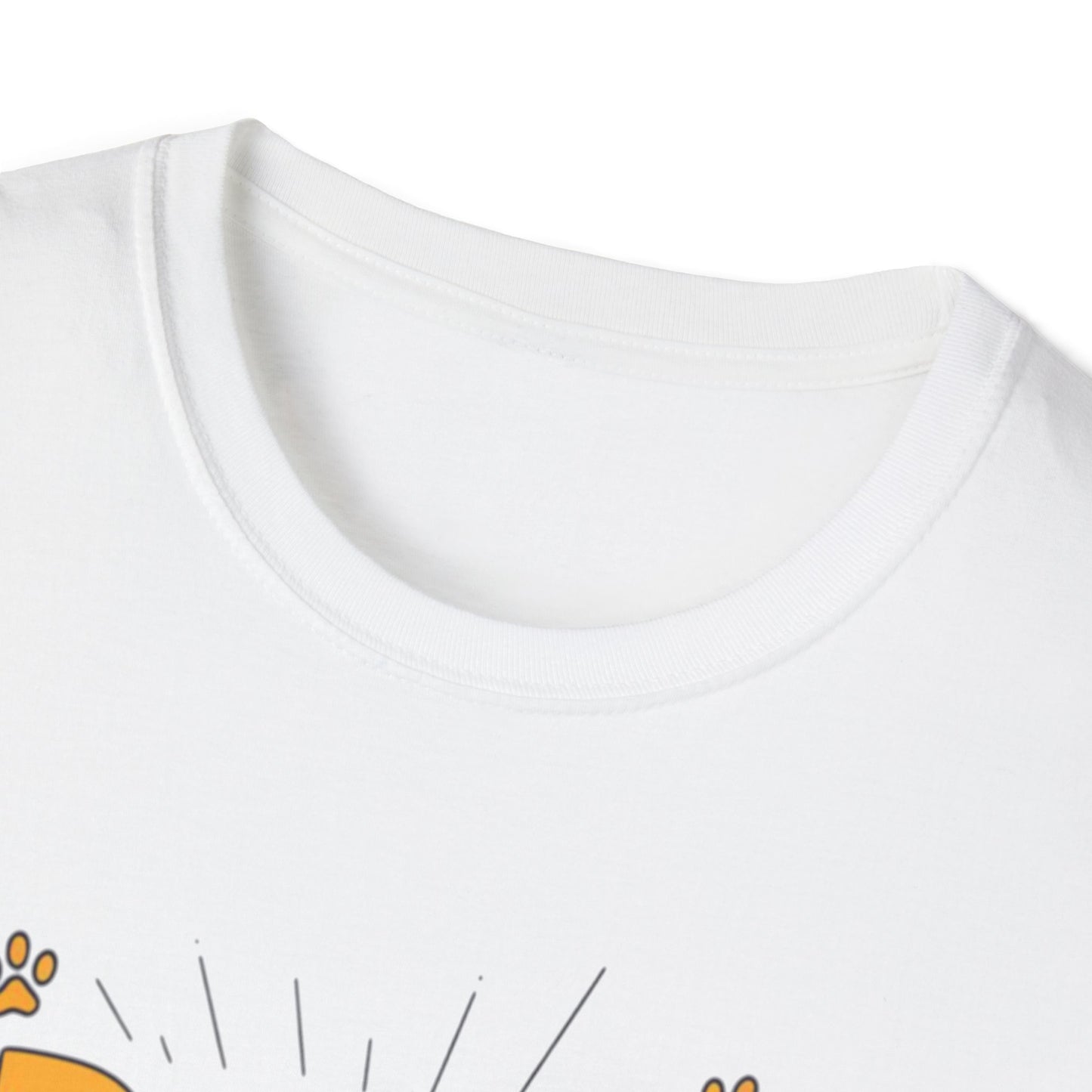 Dogs Make Life Pawsome T-Shirt — Cute Paw Print Dog Lover Tee | CartOrial