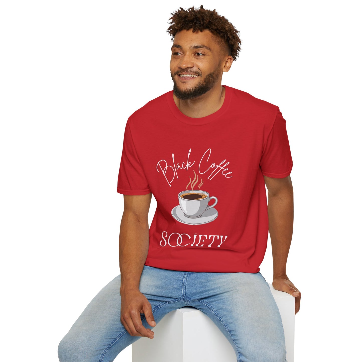 Black Coffee Society T-Shirt — Coffee Lover Tee | CartOrial