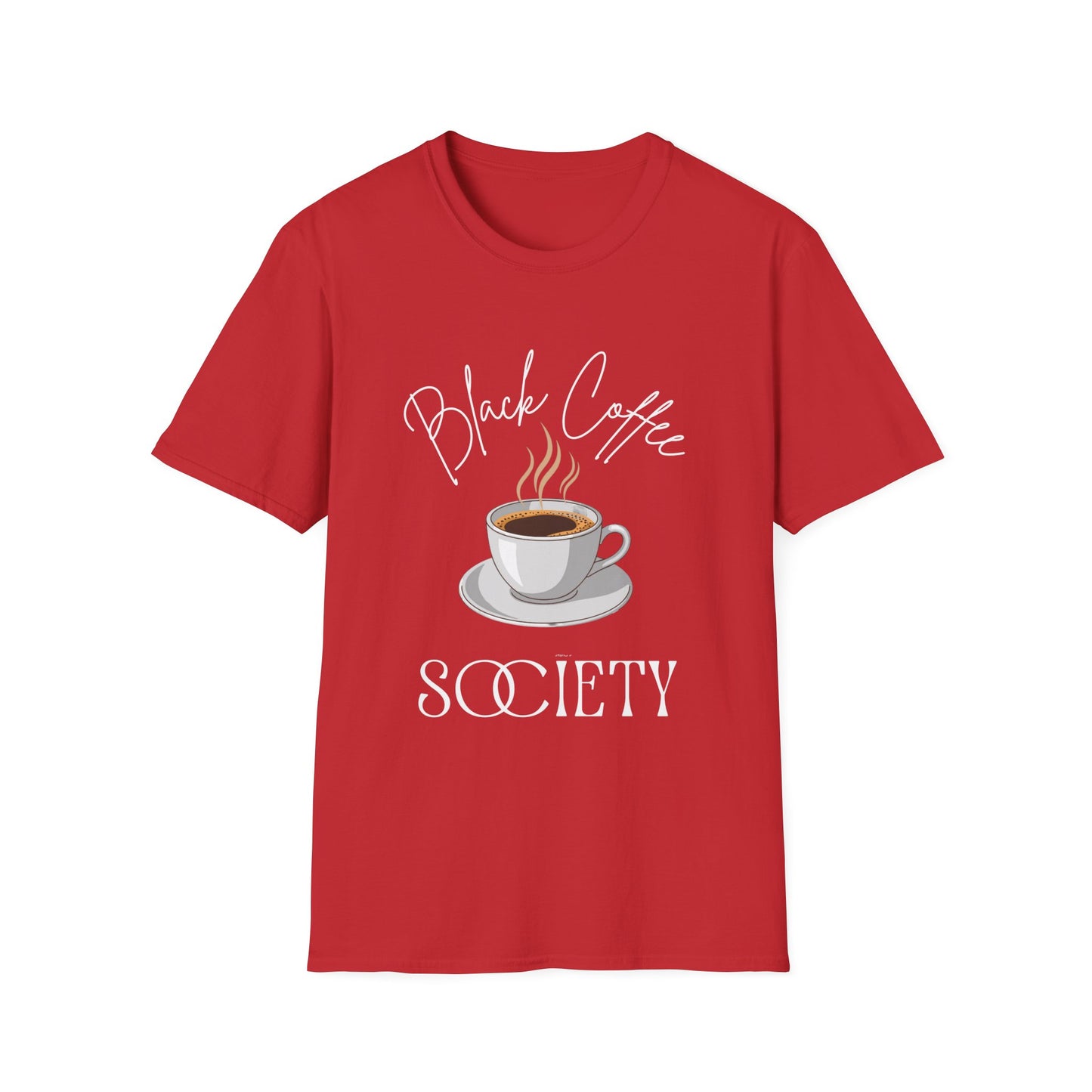 Black Coffee Society T-Shirt — Coffee Lover Tee | CartOrial