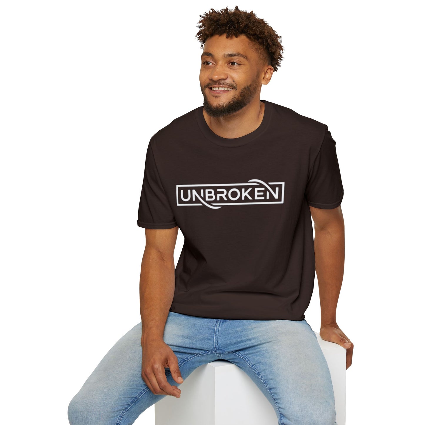 Unbroken Graphic T-Shirt — 'UNBROKEN' Inspirational Tee | CartOrial