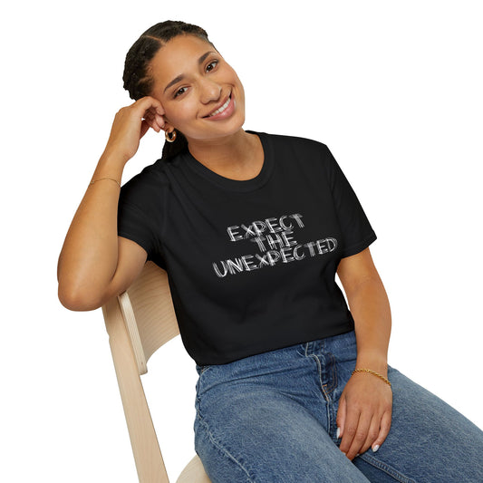 T-Shirt — “Expect The Unexpected” Graphic Tee | Bold Grunge Motivational Shirt | CartOrial