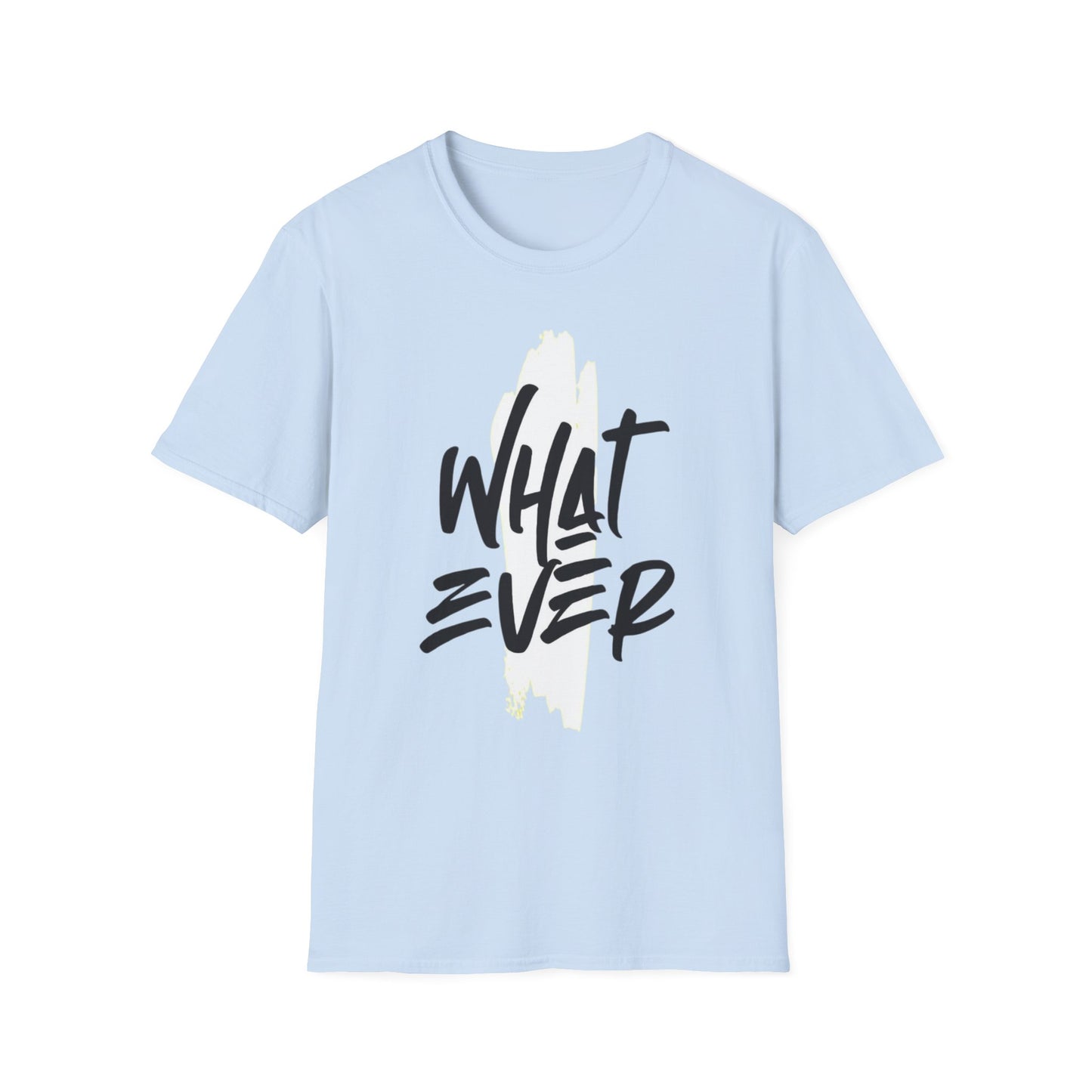 "Whatever" Graphic T‑Shirt — Casual Streetwear Tee with Bold Brush Script | CartOrial