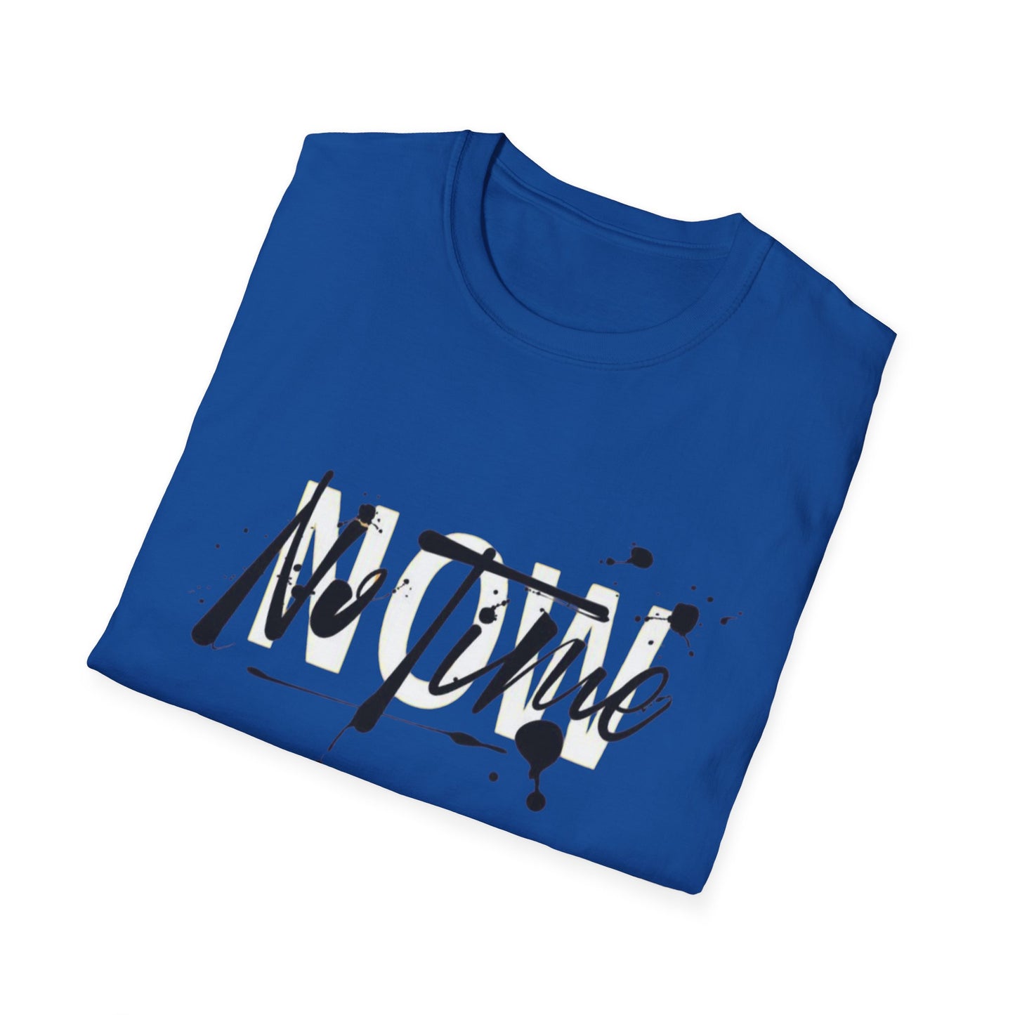 Now Graphic T-Shirt — Bold Script Box Logo Tee | CartOrial