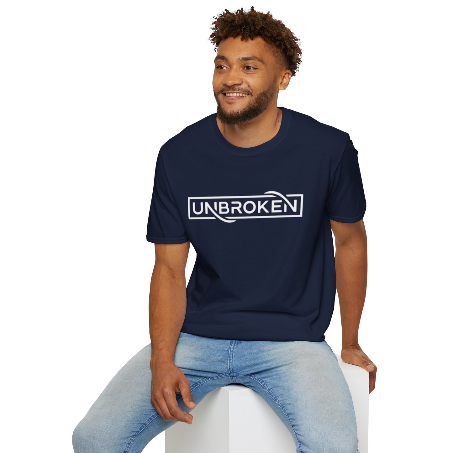 Unbroken Graphic T-Shirt — 'UNBROKEN' Inspirational Tee | CartOrial