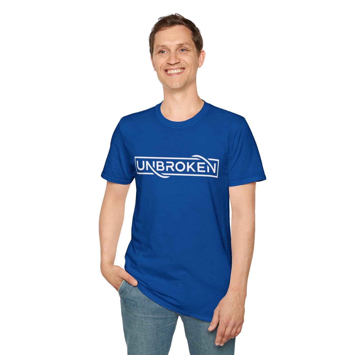 Unbroken Graphic T-Shirt — 'UNBROKEN' Inspirational Tee | CartOrial