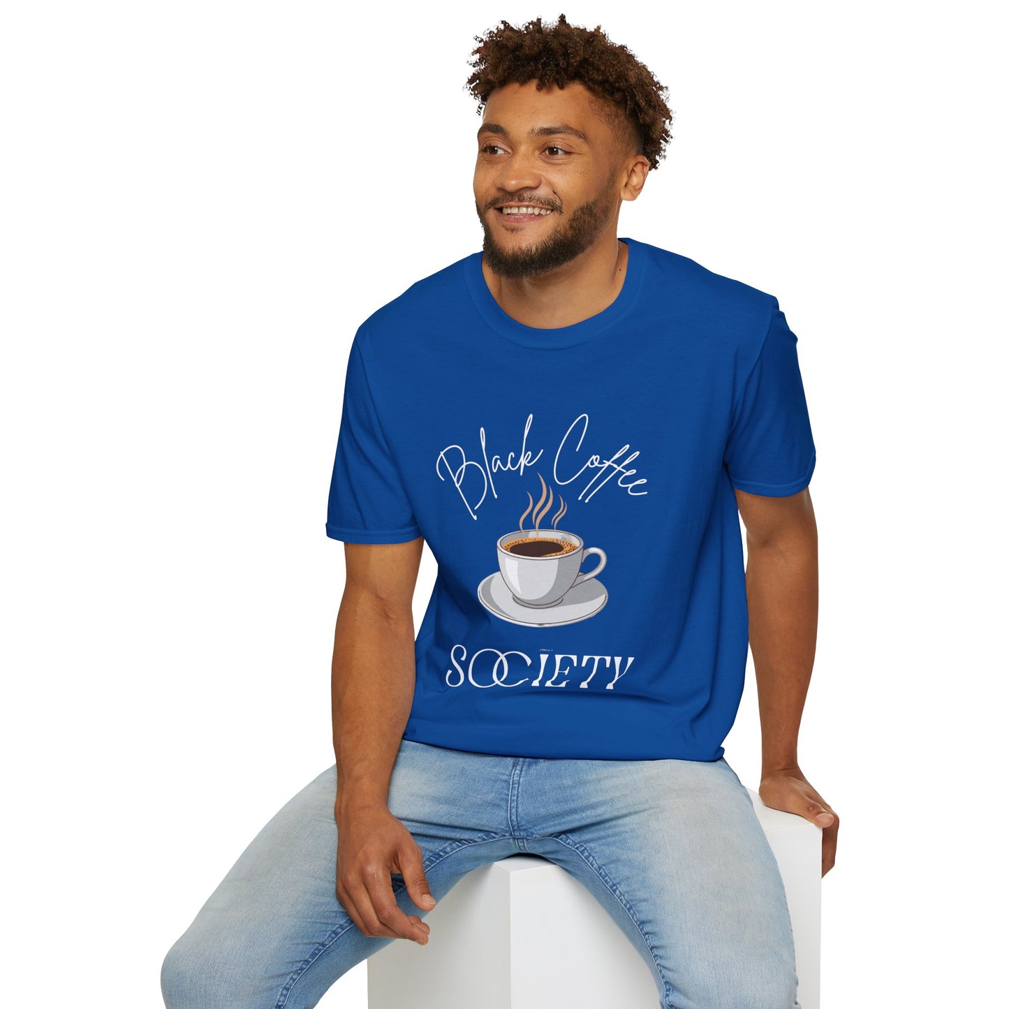 Black Coffee Society T-Shirt — Coffee Lover Tee | CartOrial