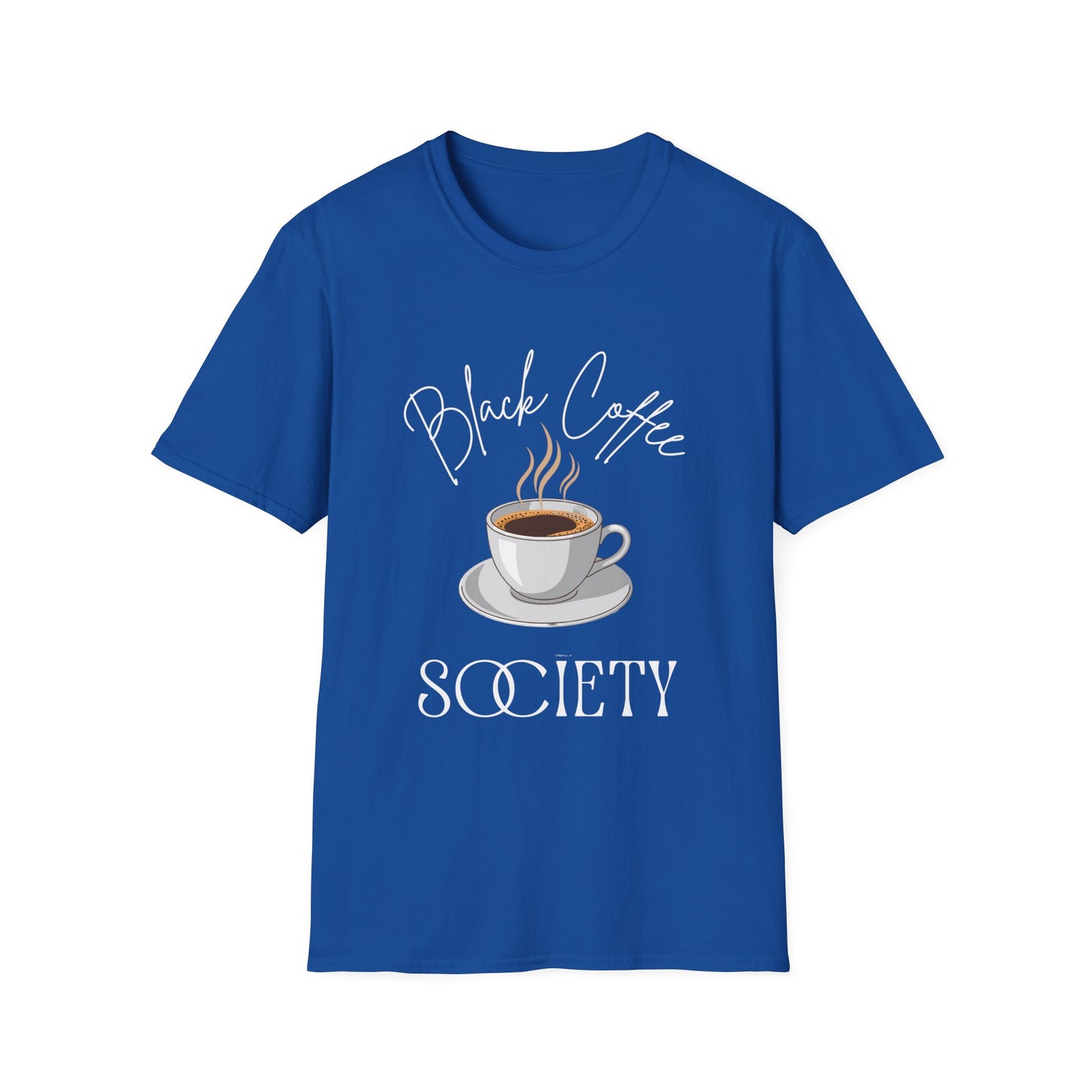 Black Coffee Society T-Shirt — Coffee Lover Tee | CartOrial